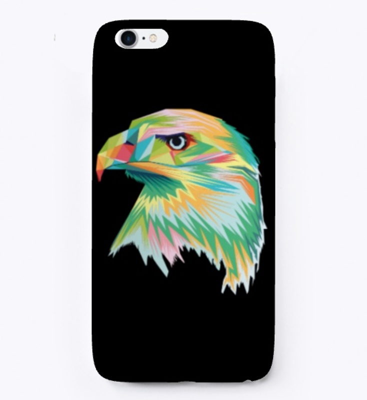 Colorful Eagl’s Head Pop art style 