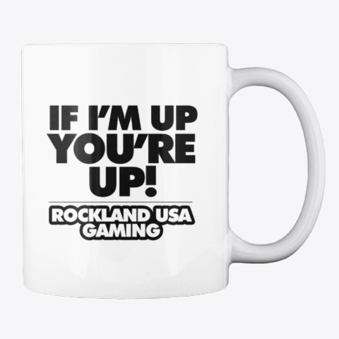 Coffee Mug White T-Shirt Back
