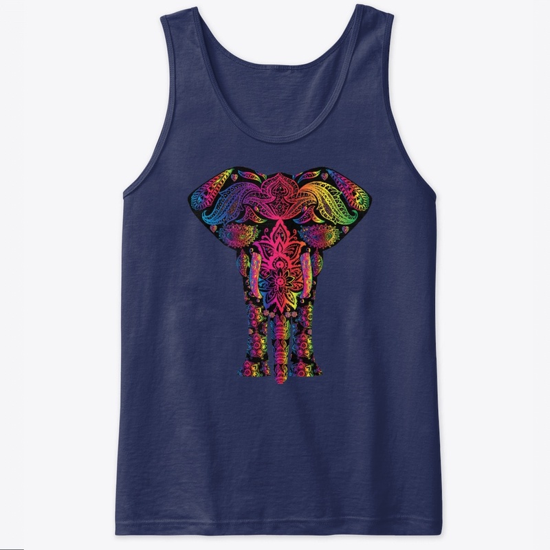 Multicoloured Elephant