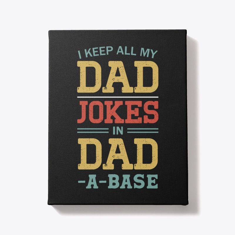 Dad Jokes Typography T-Shirt Design