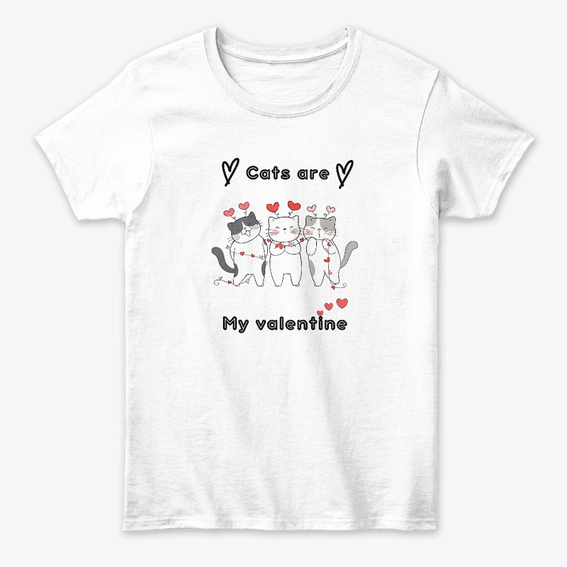 Cats are my valentine