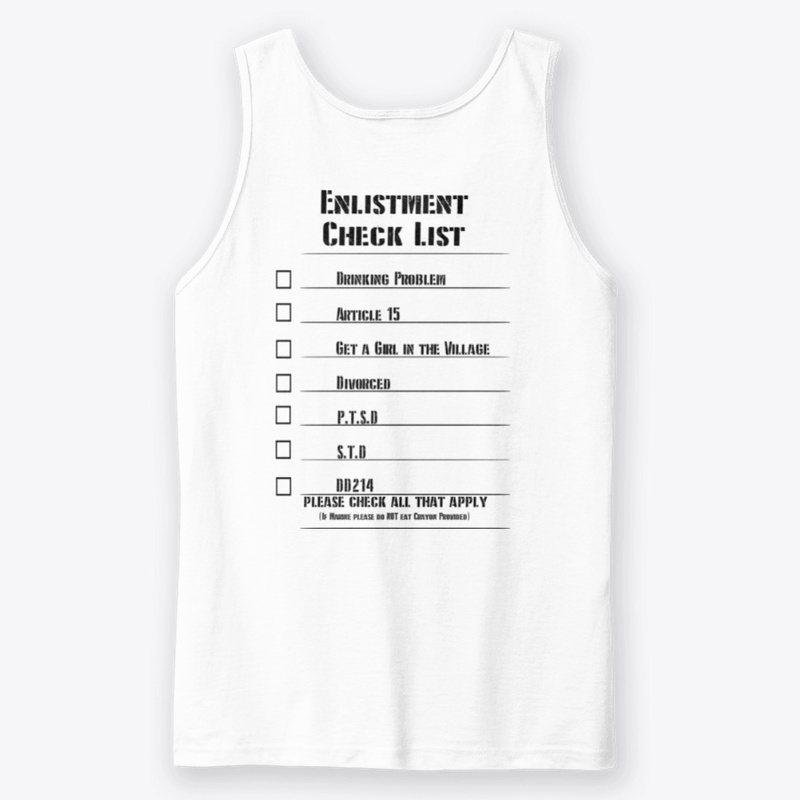 Enlistment Check List