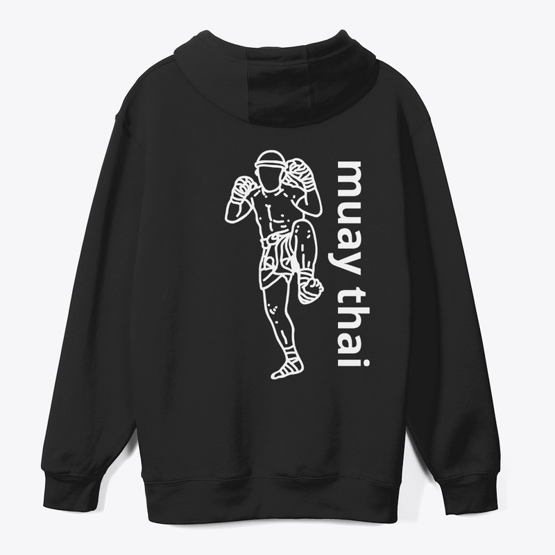 The muay thai boxing fighter