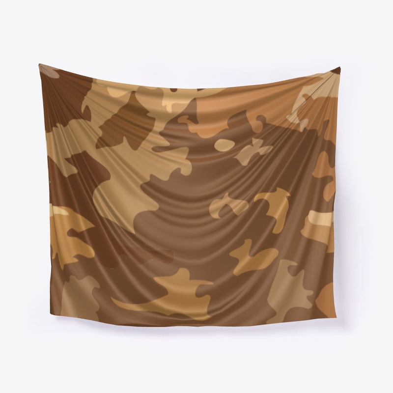 Brown camouflage style background