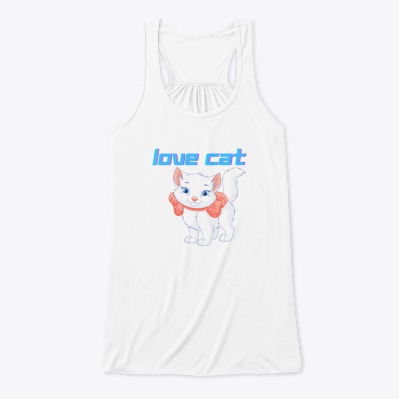 Love Cat T Shirt design 