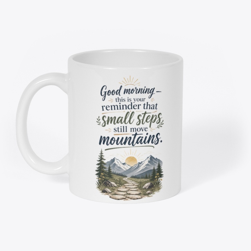 Small Steps Mountain Stickers & More