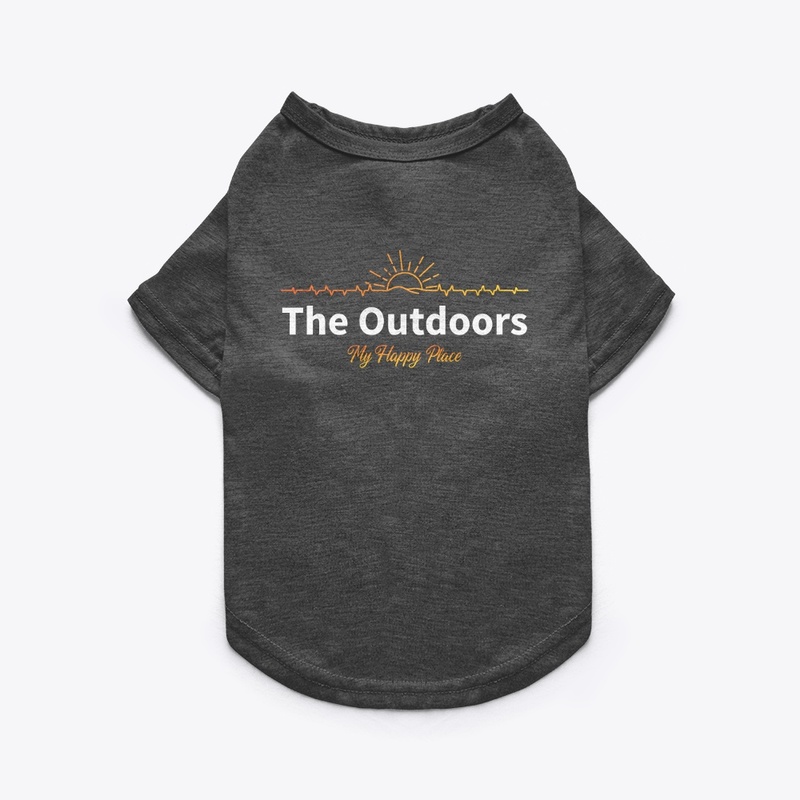 Happy, Outdoors, Pet Shirt