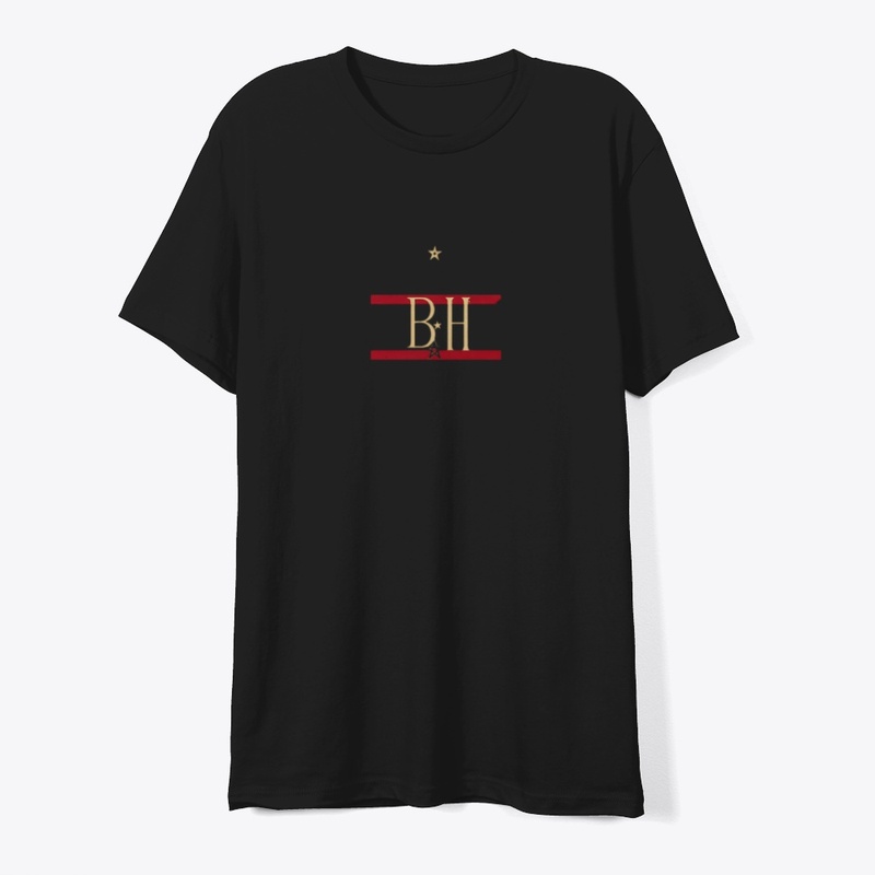 Luxury "BH"  - Stylish Monogram Pattern