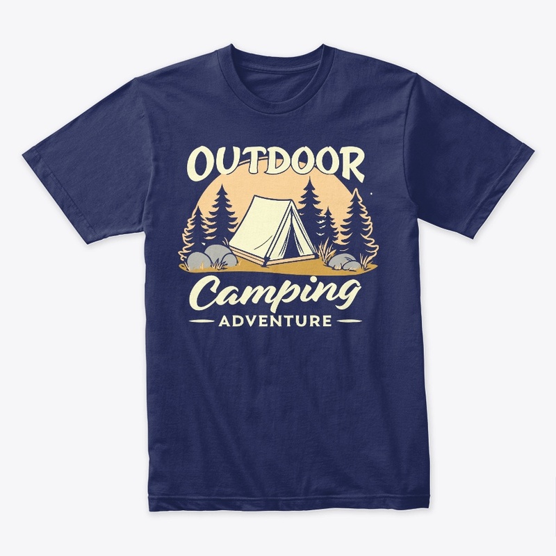 Outdoor Camping t-shirt design