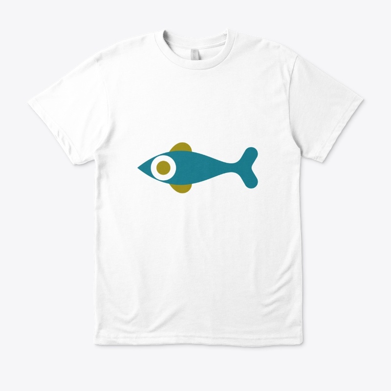 Fish, simple and kind-a-cute