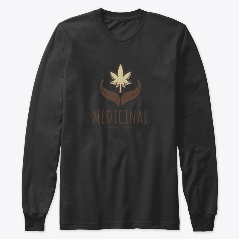Medicinal Marijuana. Hands With Cannabis