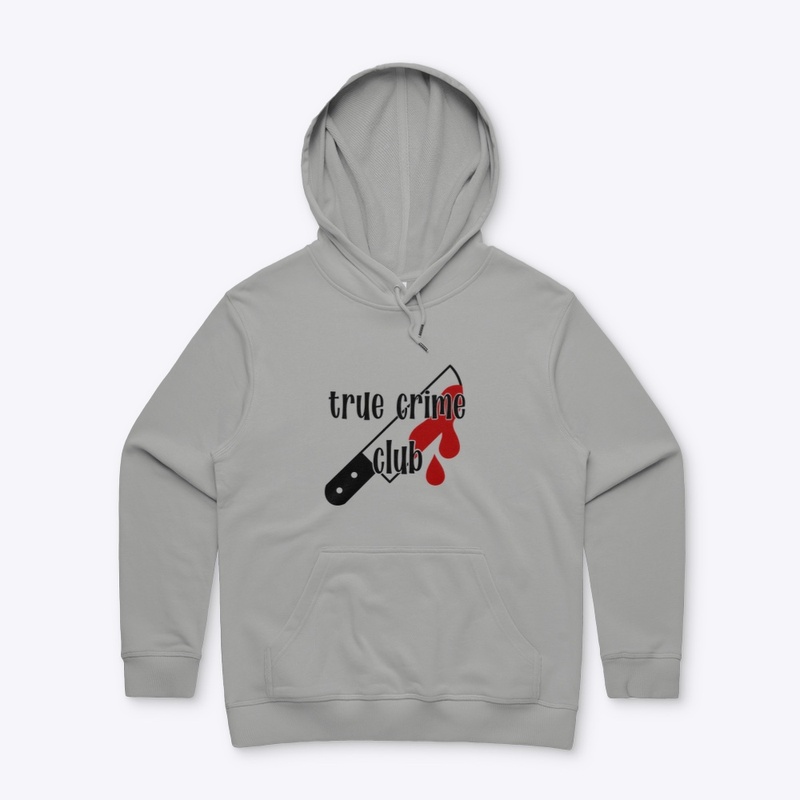 True Crime Club - black + red