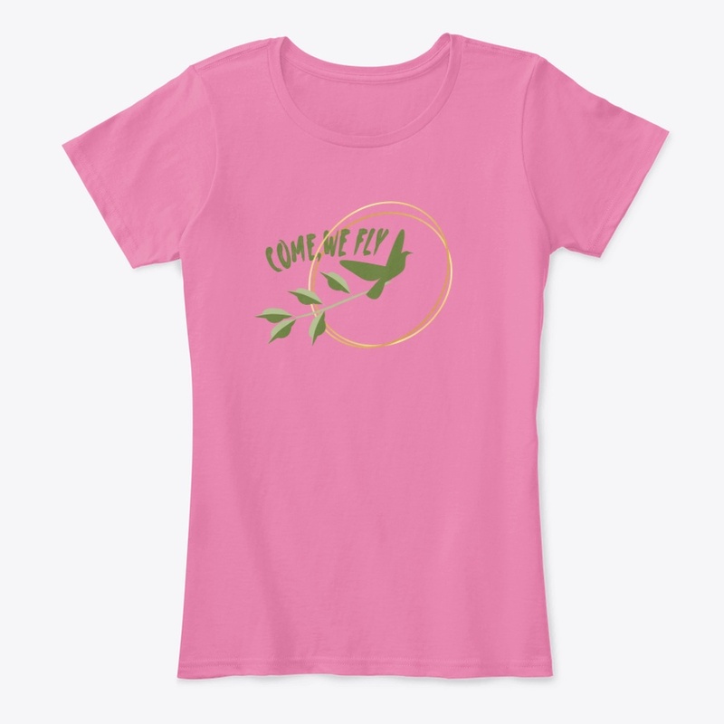 Shirts with a graphic of a flower 