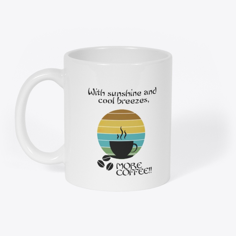 Beach and coffee flavour