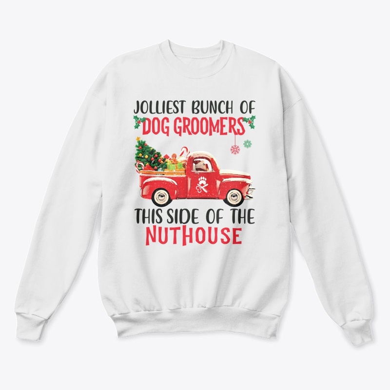 Dog Groomer Christmas Hoodie