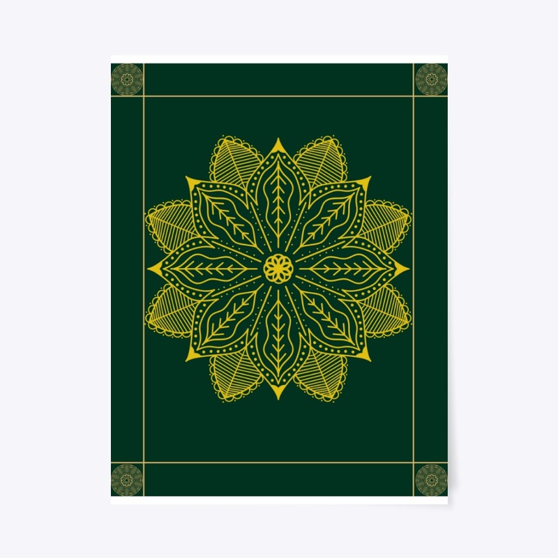 Golden flower