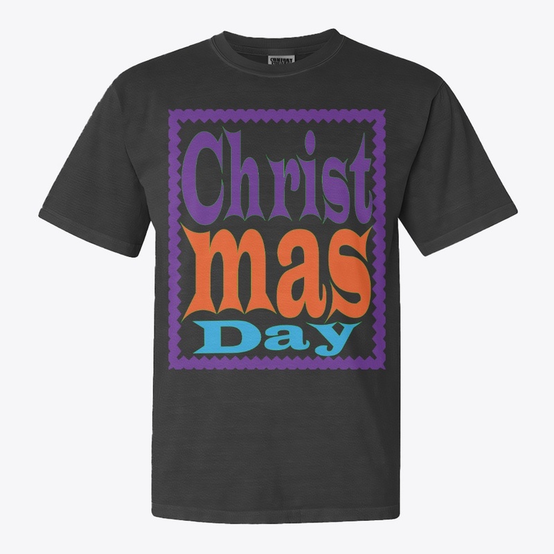 Christmas day t-shirt design
