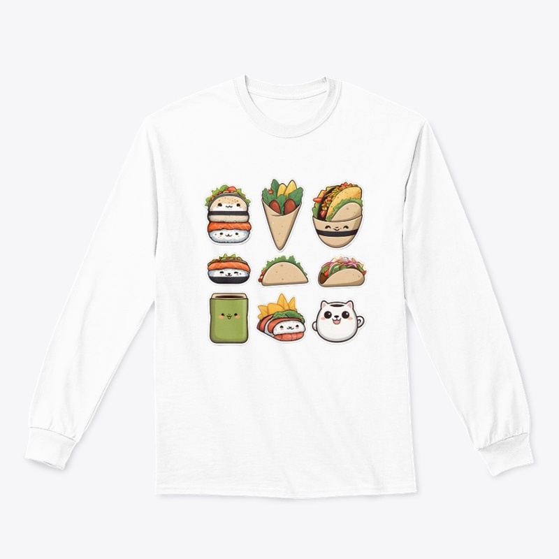 Funny Food Pun Tees And Stickers.