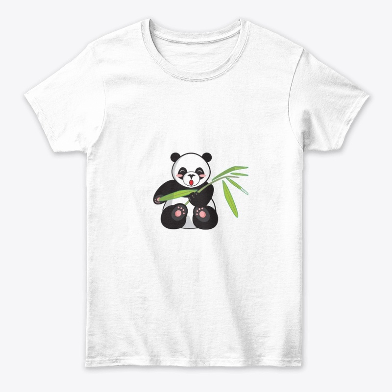 cute panda minimalistic art 