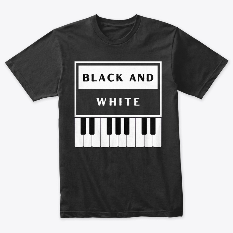 Piano Black and White