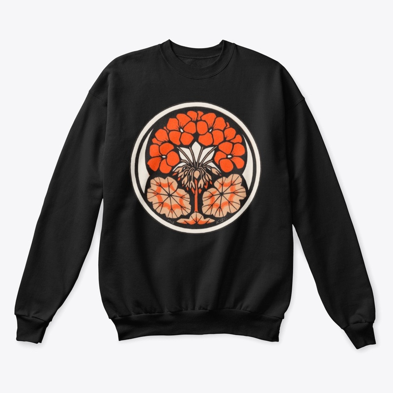 Bursting Orange Flower