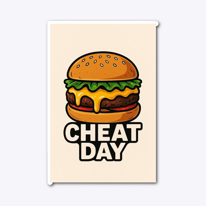 Cheat Day – Juicy Burger with Cheese