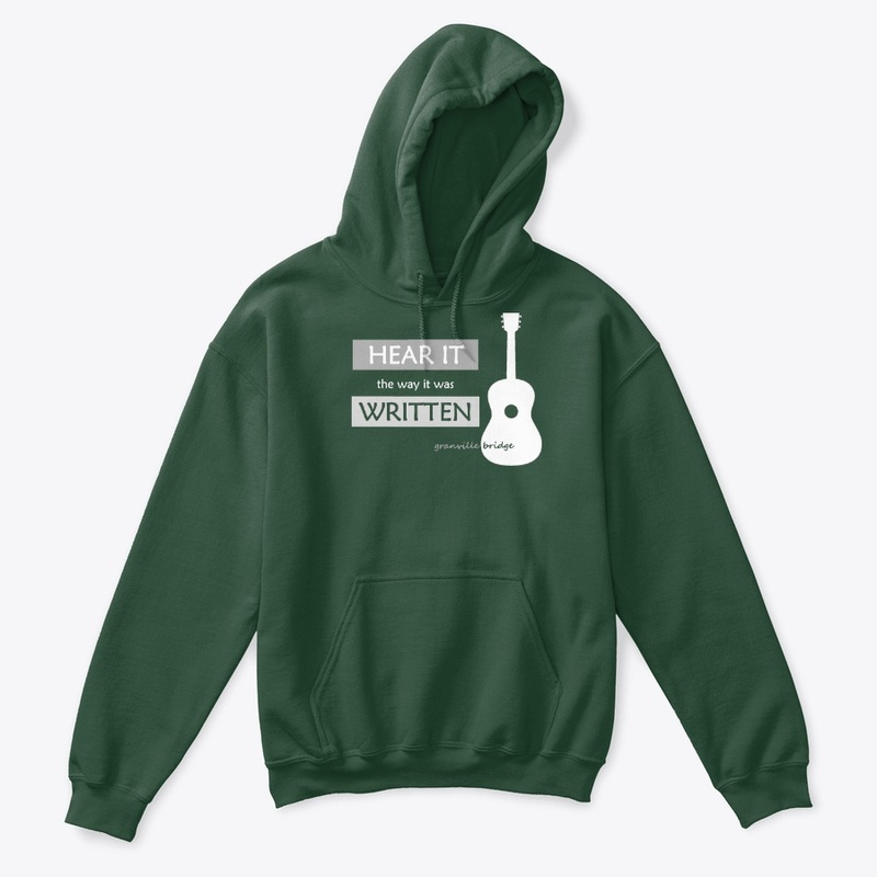 Granville Bridge Guitar: Light Logo