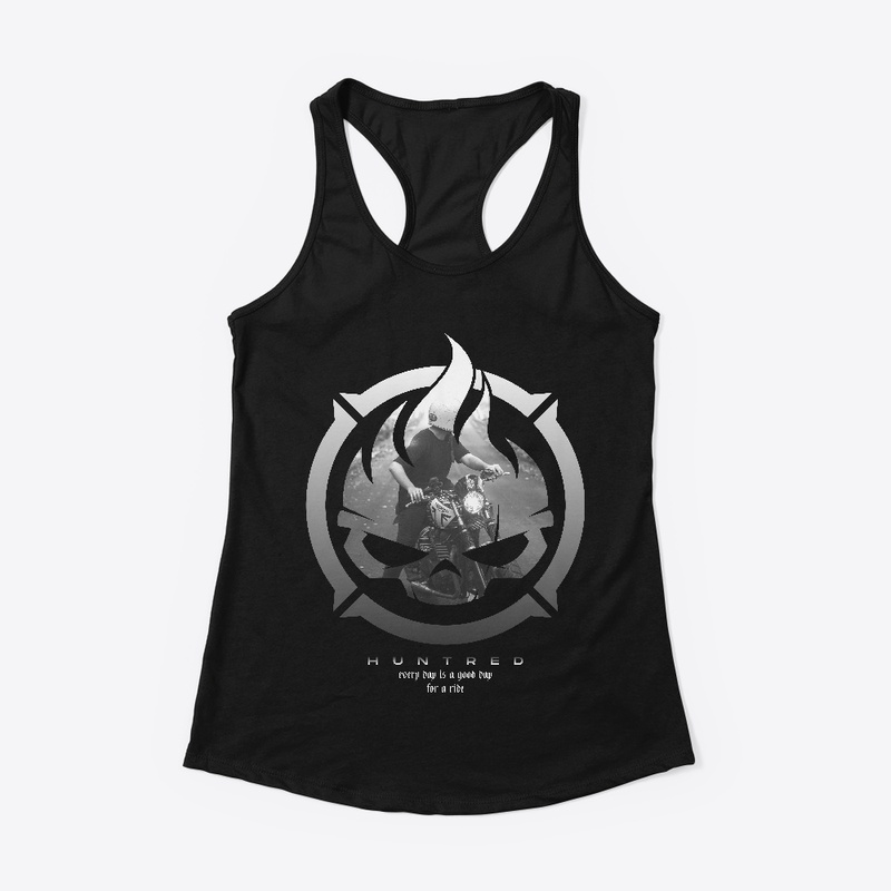 Rider Tees #008 Black | Huntred