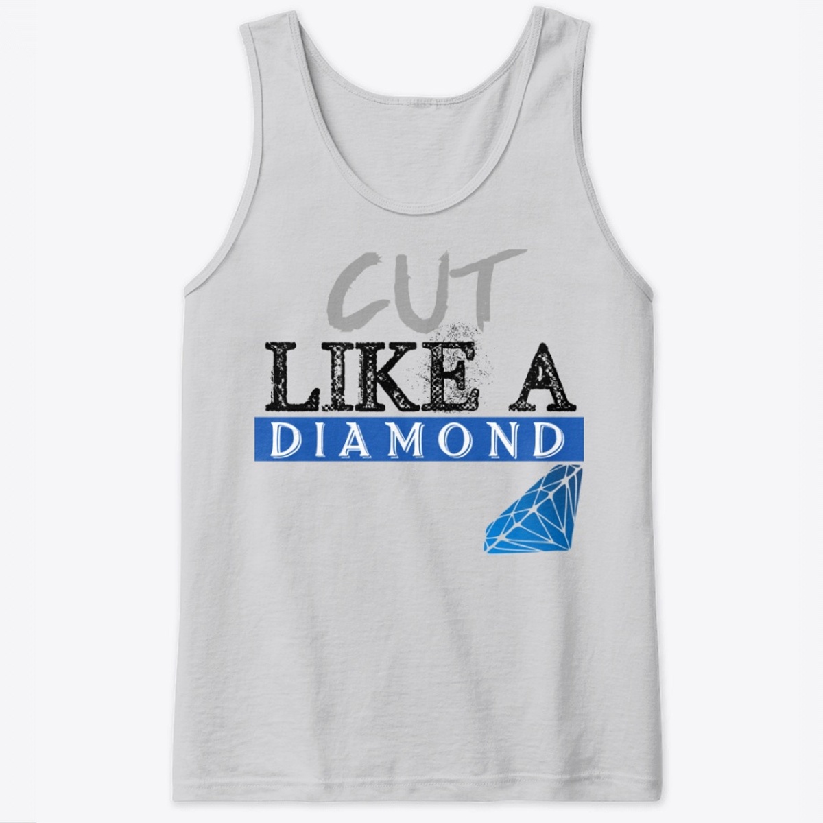 Gym Fashion - Cut Like Diamond Collection Gym Tee 
