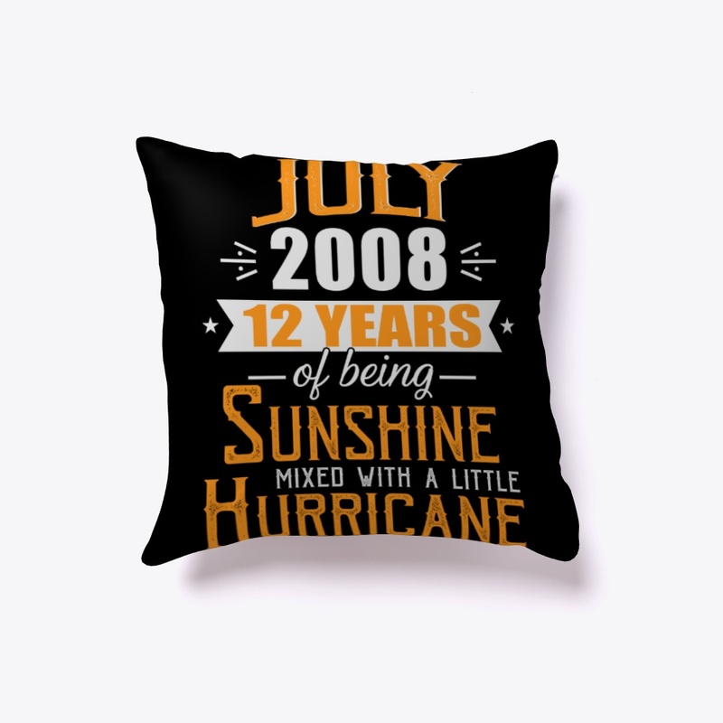 July 2008, 12 Years Anniversary Gift