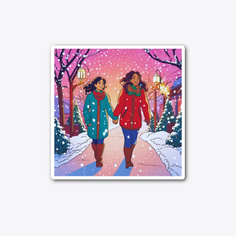 "Enjoying the Snow"