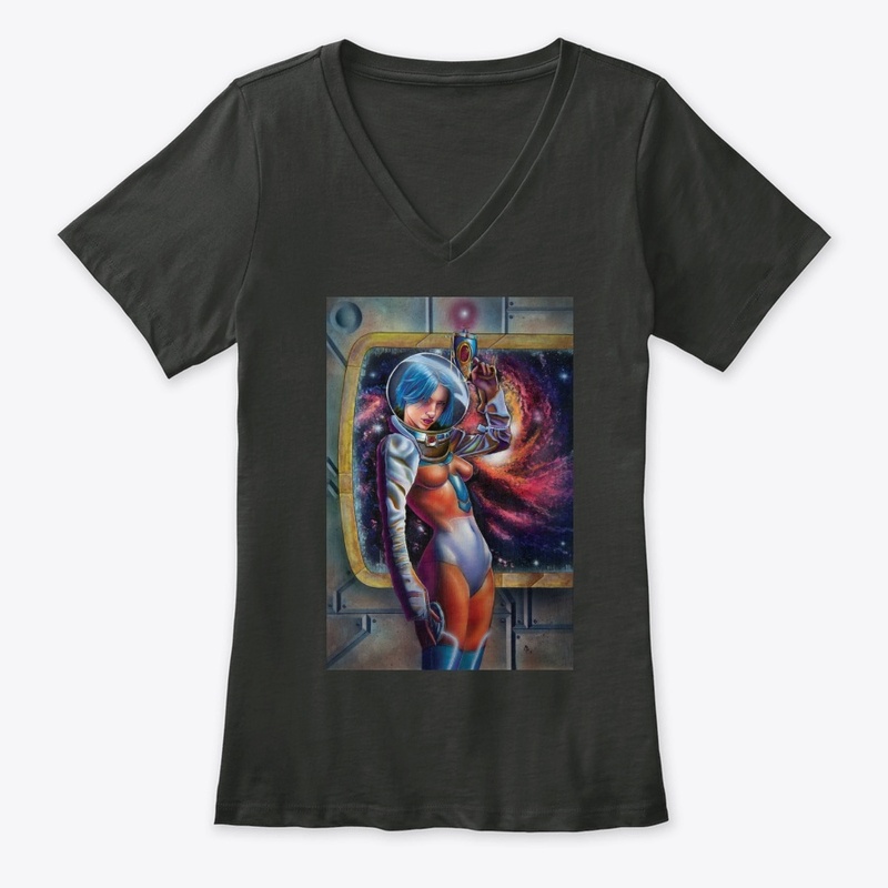 Sci-Fi pin up girl