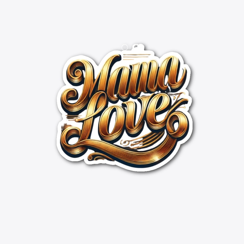 Mama Love Luxury Gold Tee ✨