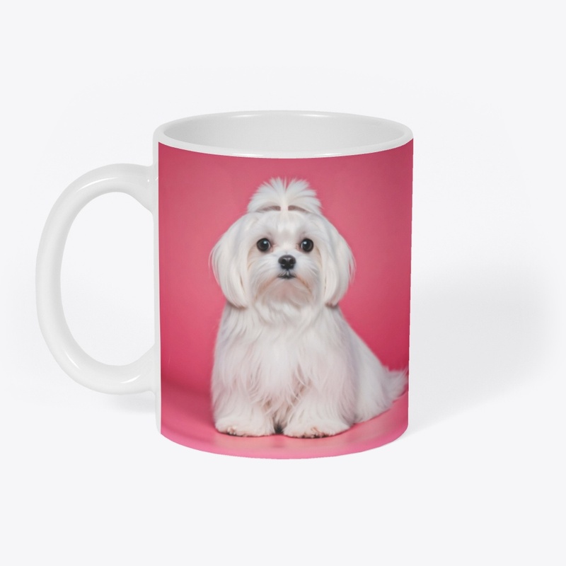 Cut little shitzu mugs and hoodie