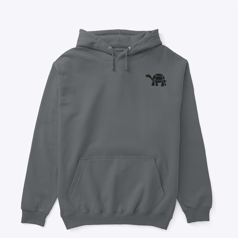 B.E.A.R. Tortoise Logo Charcoal Kaos Front