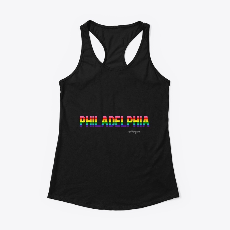Philadelphia Pride Rainbow Flag Apparel