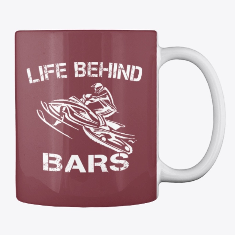 Life Bars Snowmobile Hoodie