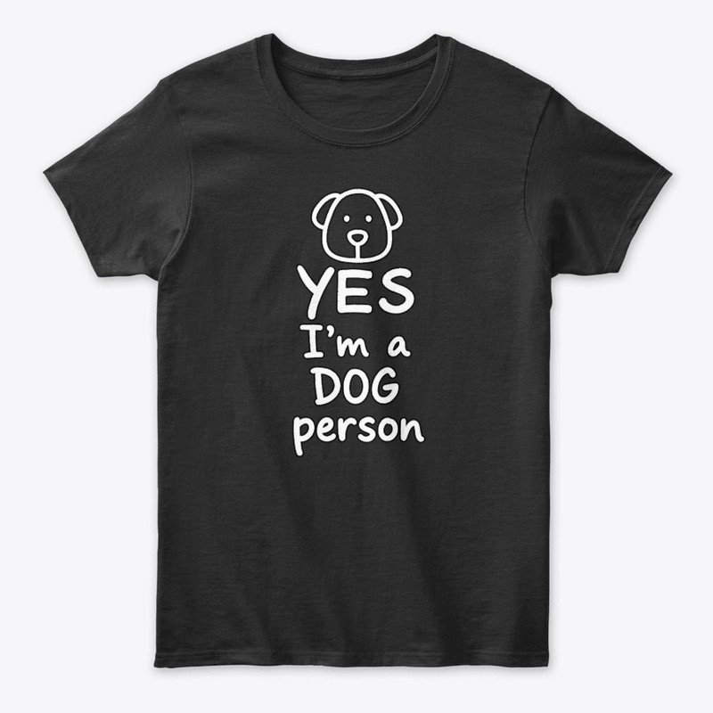 yes i'm a dog person