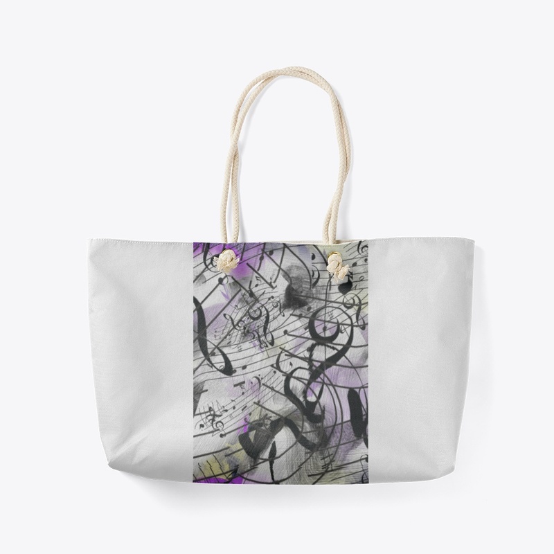 Music icons with purple color