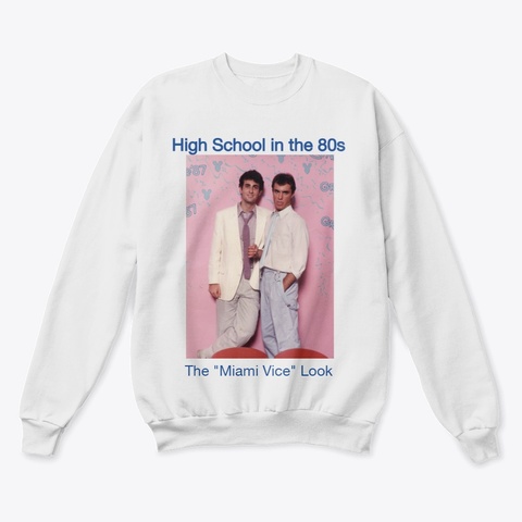Music Trivia High School Shirt White  T-Shirt Front