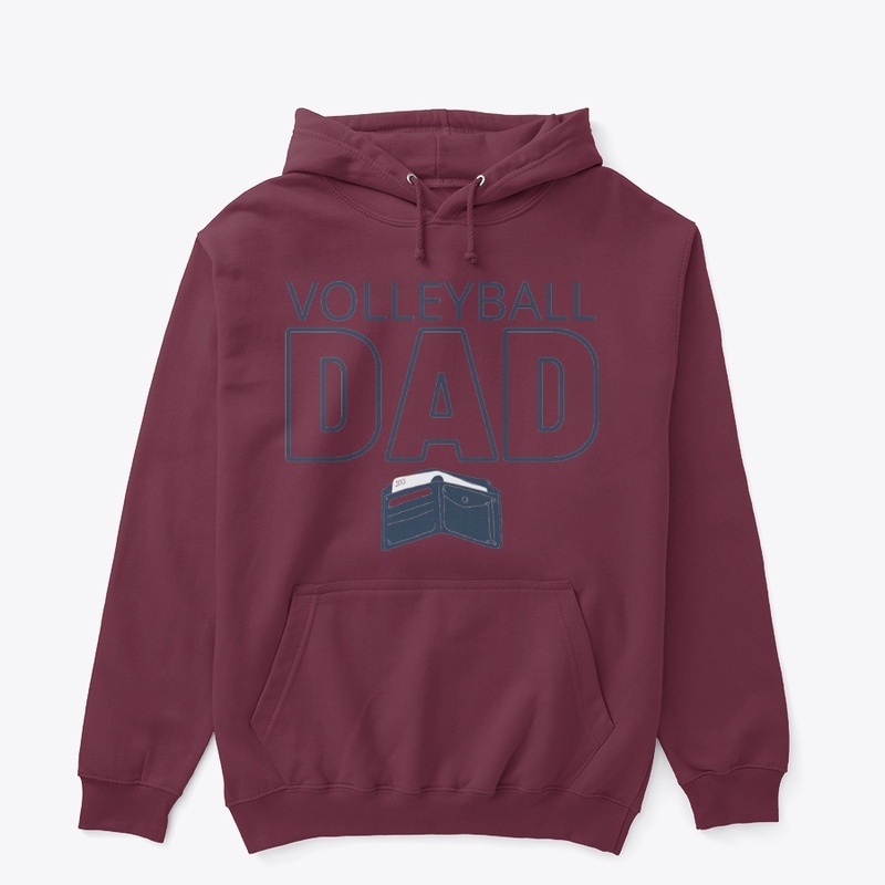 Volleyball Dad Wallet Gift