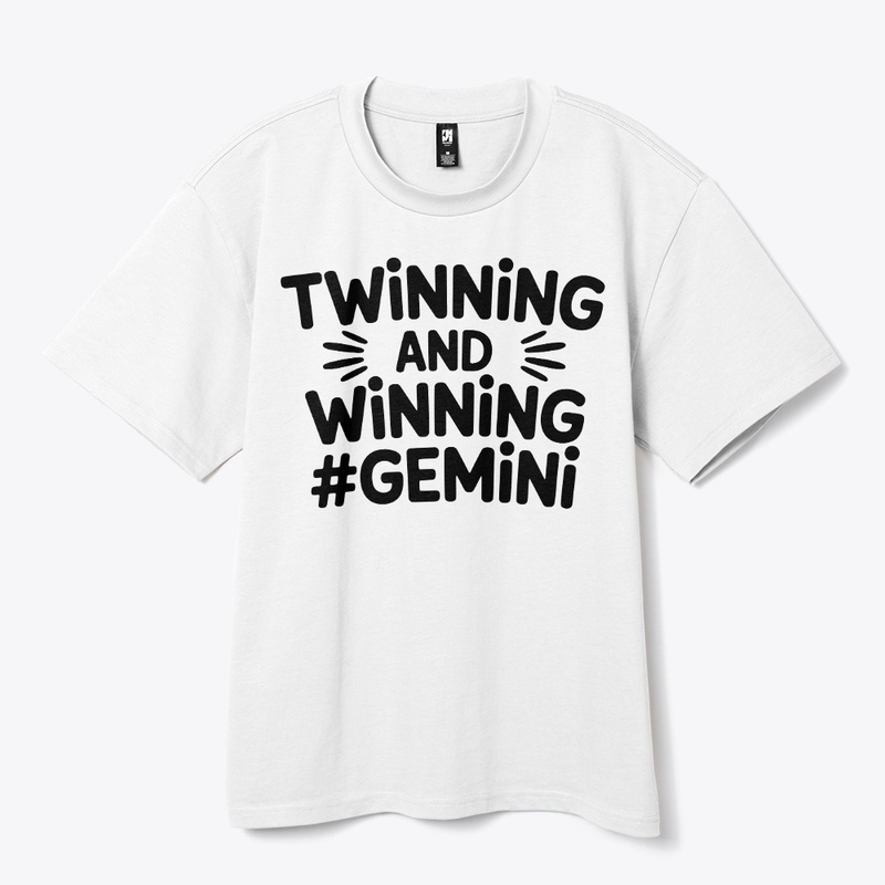 Twinning & Winning Gemini Tee ♊