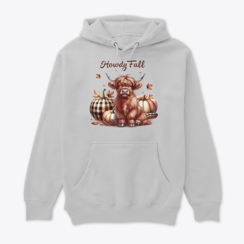 Howdy Fall Athletic Heather Camiseta Front