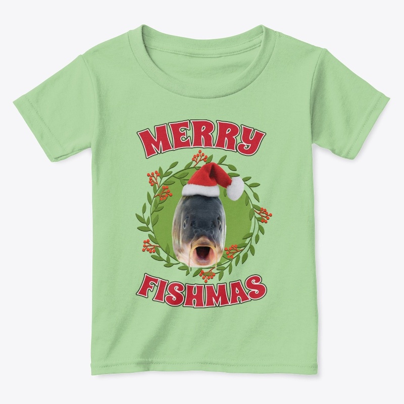 Merry Fishmas Fishing Christmas