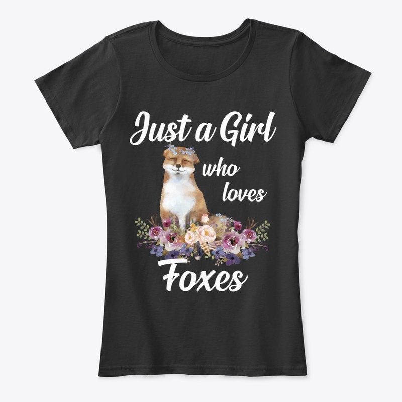 Girl Loves Foxes Flower Style