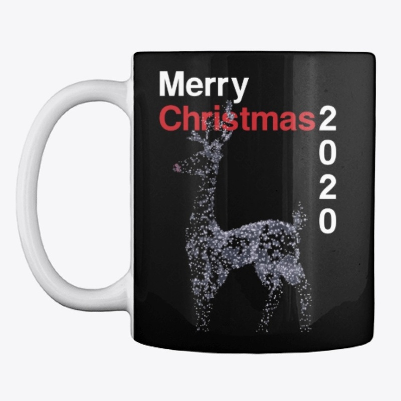Rein deer wishing Christmas 2020 