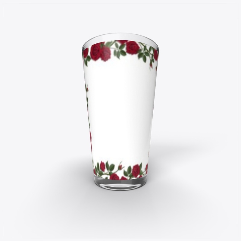 Pint glass for kitchen decoration