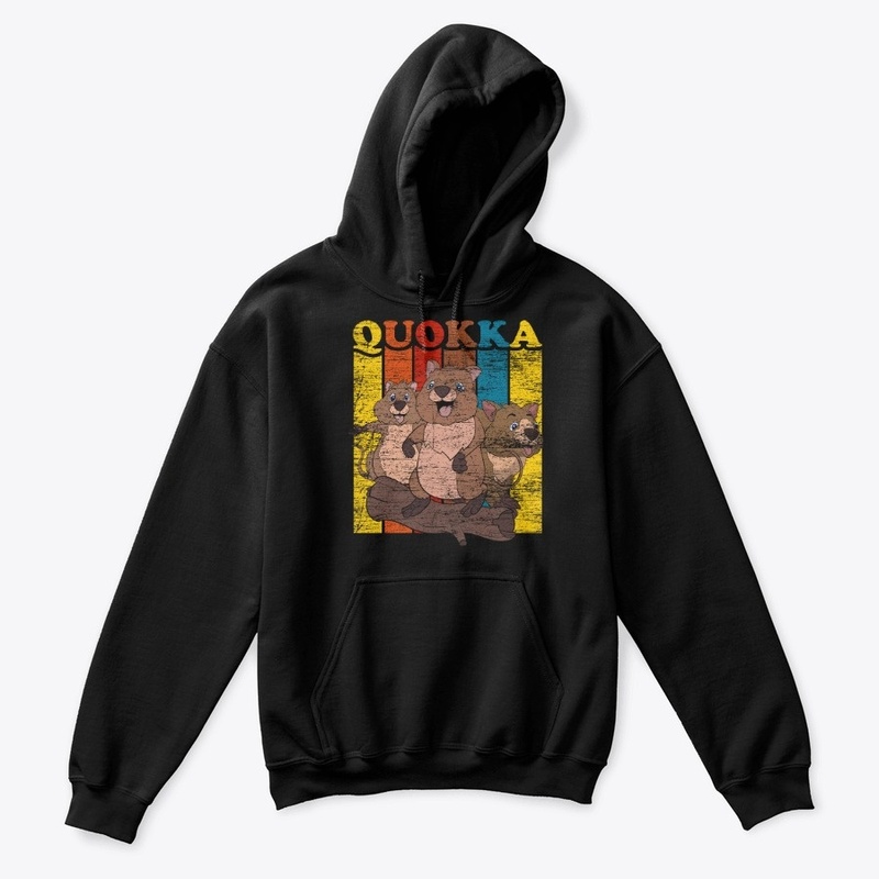 Retro Quokka - Aussie Cute Animal Lover