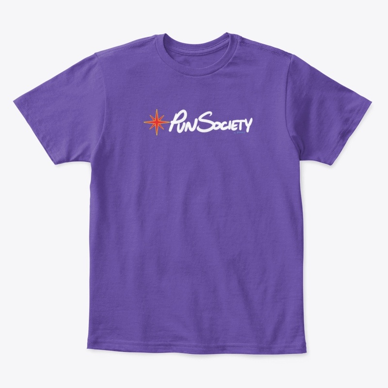 Pun Society - White Logo