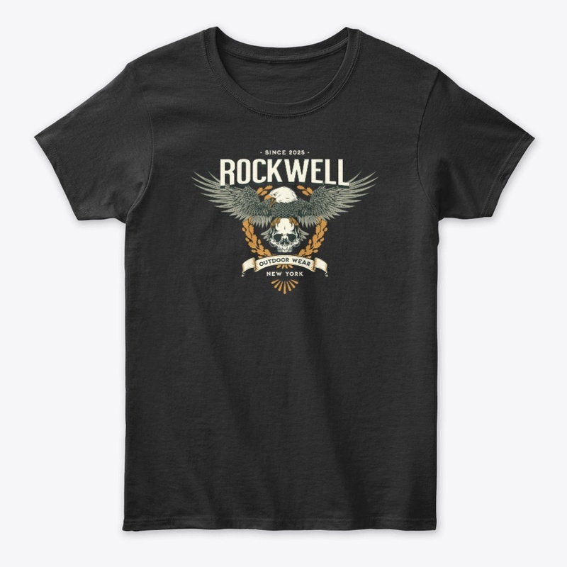 Rockwell Outdoor Wear Eagle Skull Merch